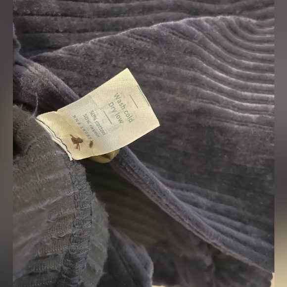 Marine Layer velvet v neck long sleeve top women’s size L - Picture 5 of 5